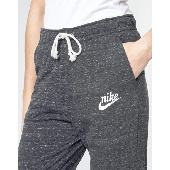 Nike Sweatpants Women’s Small Grey Heather Lightweight Gym - Picture 1 of 9